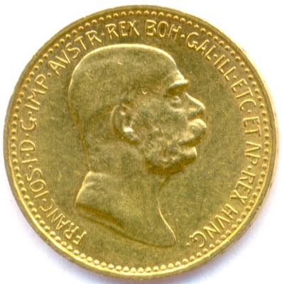 Austria 10 Corona gold coin