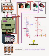 Arranque treasico 220v marcha y paro