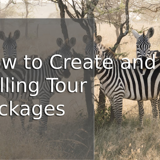 How to Create and Selling Tour Packages