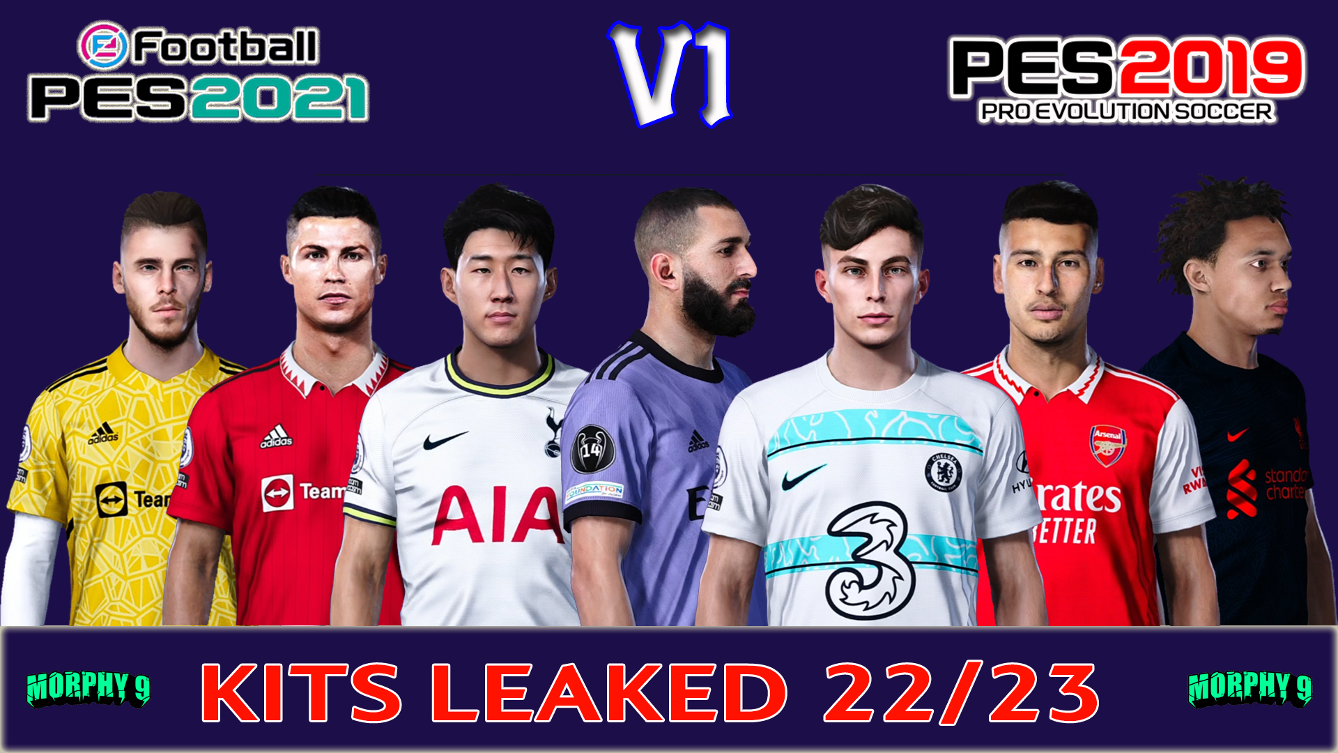 PES 2019 - 2020 - 2021 New Season 22-23 Leaked Kits