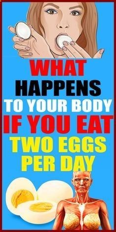 If You Eat Two Eggs Per Day That’s What’s Going To Happen To Your Body