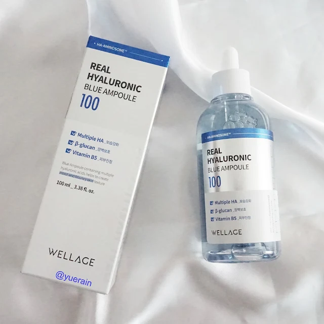 Wellage Official Real Hyaluronic Blue Ampoule