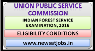upsc+indian+forest+service+examination+2016+eligibility+condition