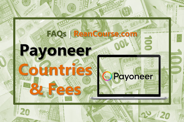 List of Fees and Countries Supported by Payoneer