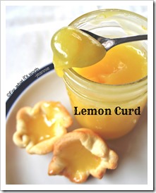 Lemon Curd Tarts