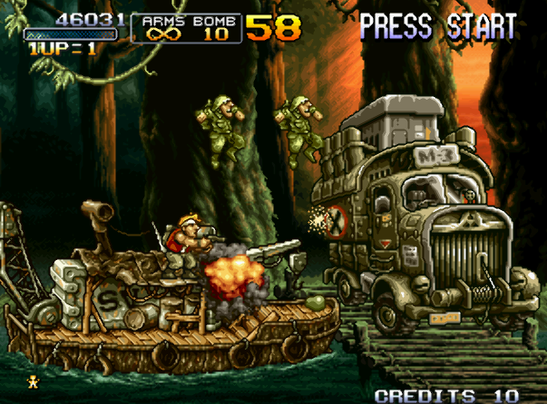 Arcade Throwback Top 10 Run N Gun Games