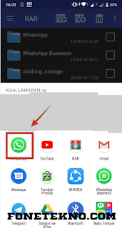 Cara Mengirim File Folder Lewat Aplikasi Whatsapp