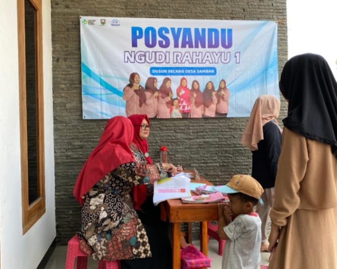 Pantau Perkembangan Balita, KKN UIN Walisongo Dampingi Posyandu Desa Samban