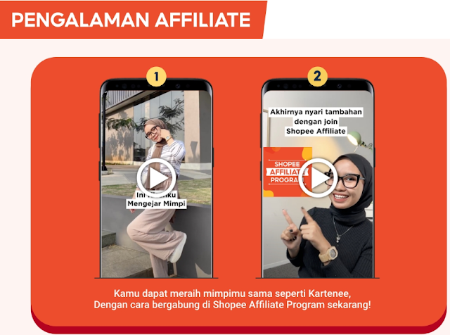 Cara kerja Shopee Affiliates program bagi pemula