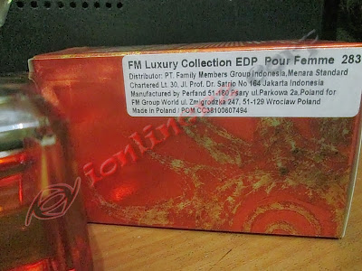 BPOM RI Parfum Original FM