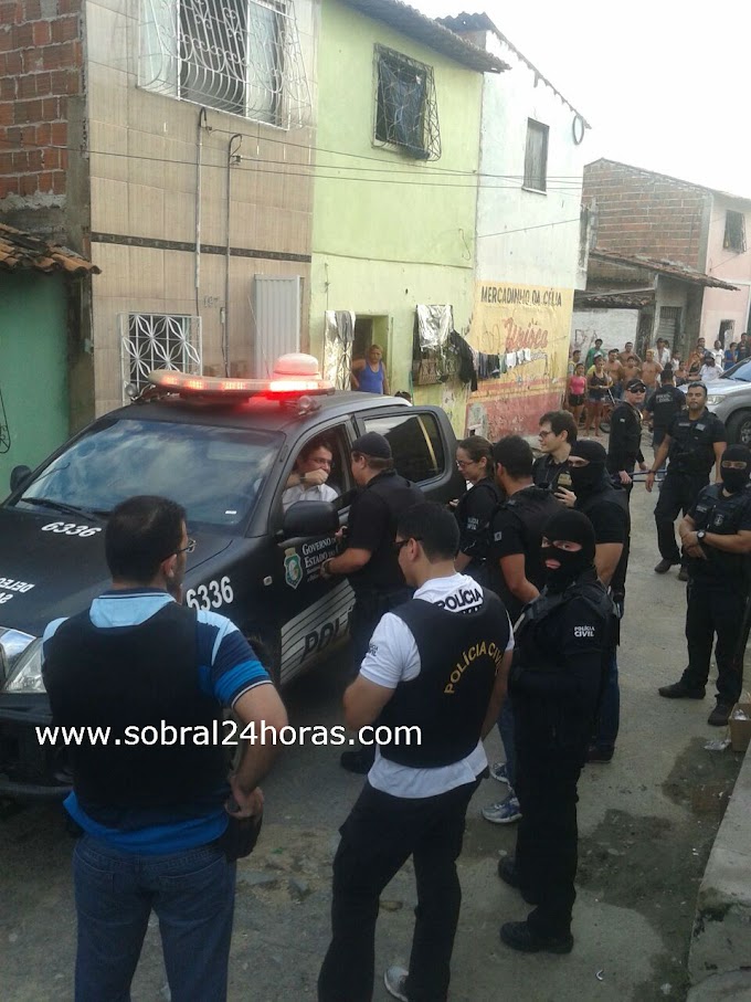 Polícia Civil prende traficante durante operação policial em Sobral!