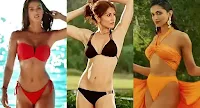 bollywood actress stylish bikini hot scene