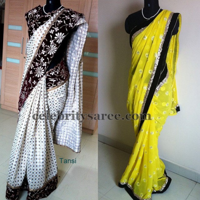 Fancy Silk Kota Saris