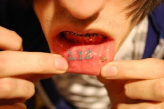 Lip Lap Tattoo