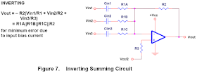 Summing Amplifier Circuit