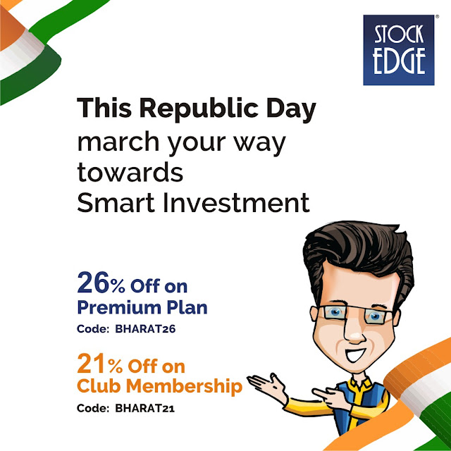 Republic Day Offer for StockEdge Premium Plans are Here!