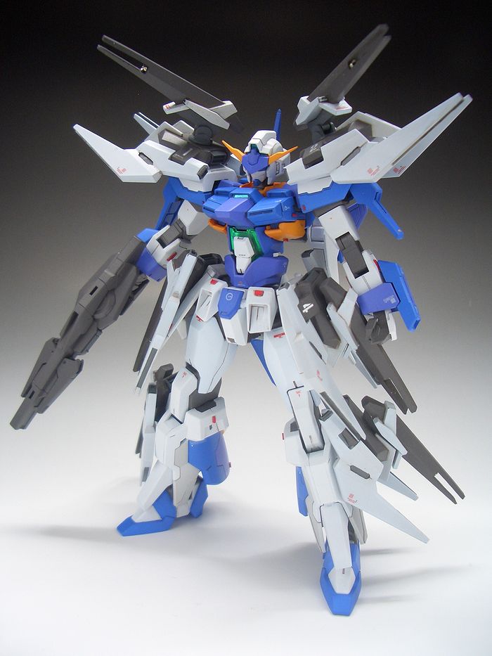 Custom Build Hg 1 144 Gundam Age Fx A Fannel Type Gundam Kits Collection News And Reviews