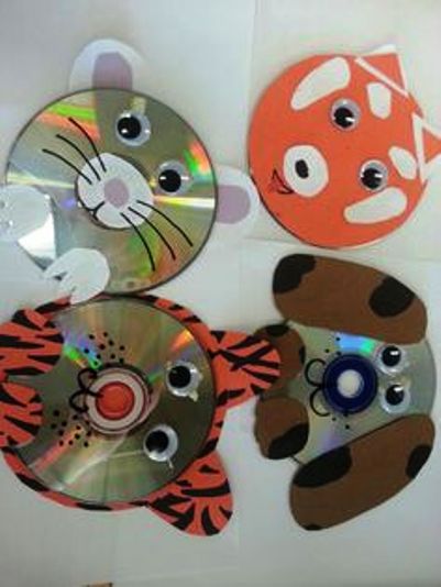 cd art project for kids
