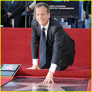 Star Fame on Kiefer Sutherland Stars On Hollywood Walk Of Fame