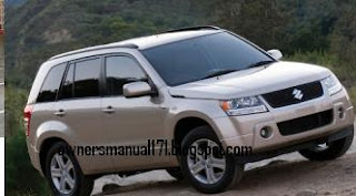 2008 Suzuki grand vitara owners manual