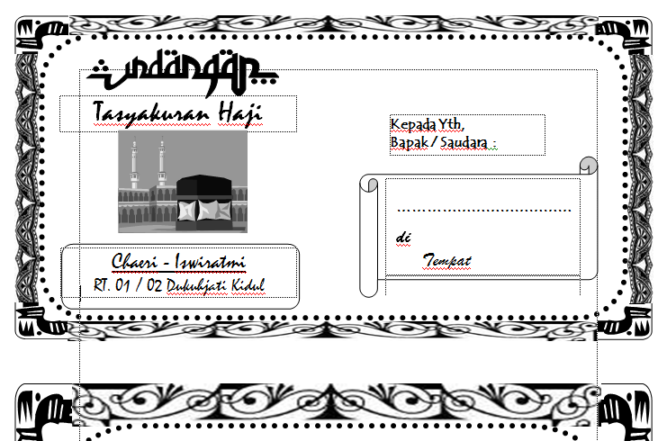 Image Download File Motif Undangan Tasyakuran Haji Format Word Gratis ...