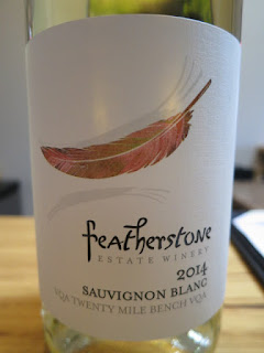 Featherstone Sauvignon Blanc 2014 - VQA Twenty Mile Bench, Niagara Peninsula, Ontario, Canada (89 pts)