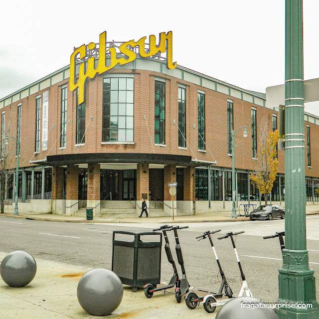 Aluguel de patinetes em Memphis no Tennessee