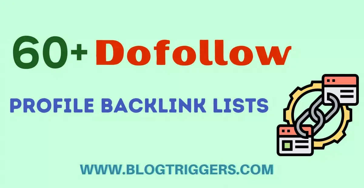 Dofollow Profile backlink lists