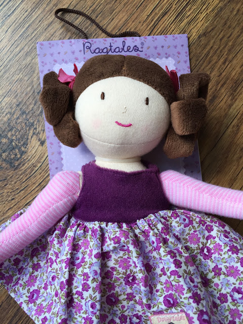 Tilly the Rag doll by Ragtales from Little Chickie