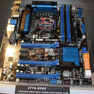 Mainboard MSI Z77A-GD65 Support Processor Intel Ivy Bridge