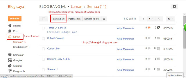 Cara Membuat Laman Sitemap & Kode Script Sitemap Keren