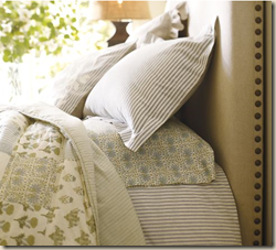 pottery barn sheets