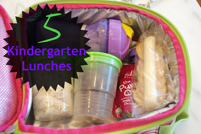 5 Kindergarten Lunches