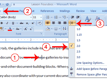 コンプリート！ double spaced text in word 330545-How to space out text in word