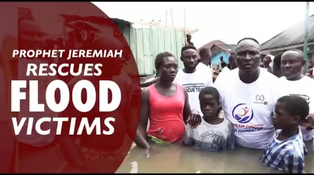 [BangHitz] Fufeyin sympathize with flood victims in Niger Delta communities, Donate millions of Naira (Watch Video)