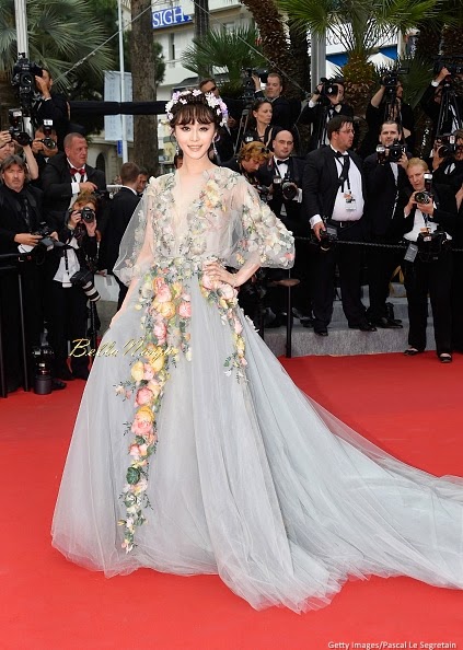 68º Festival Cannes 2015 - Fan Bingbing -  Marchesa  Couture