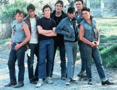 rob lowe in the outsiders. Rob Lowe, C.Thomas Howell,