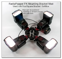 CP1029: RadioPopper PX Mounting Bracket Mod - Used with FourSquare Bracket (all 4 units fired correctly)