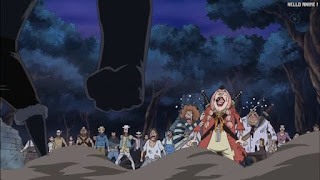 ワンピースアニメ スリラーバーク編 370話 ローラ | ONE PIECE Episode 370 Thriller Bark