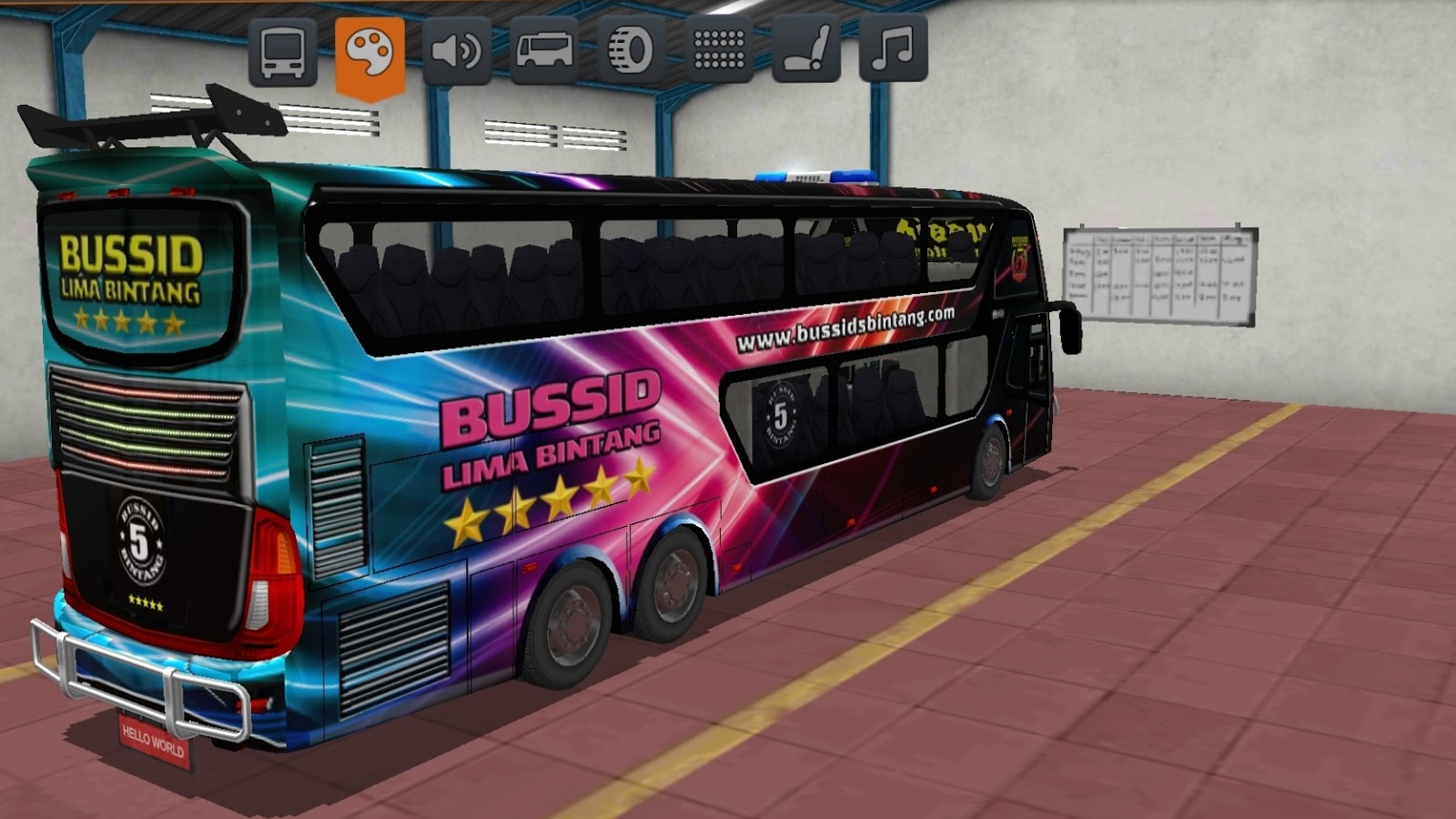 LIVERY BUSSID BUS SDD - TERBARU - Bussid Lima Bintang