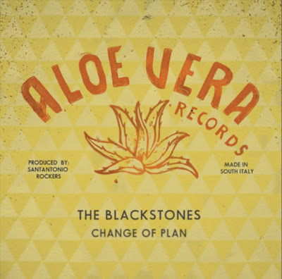 The cover artwork features an illustration of an aloe vera plant, which also is the name of the record label that issued this single.