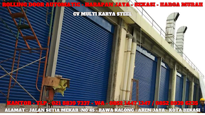 GAMBAR, ROLLING DOOR OTOMATIS, HARAPAN JAYA, HARGA, ROLLING DOOR OTOMATIS, PER METER, TERBARU, 2024