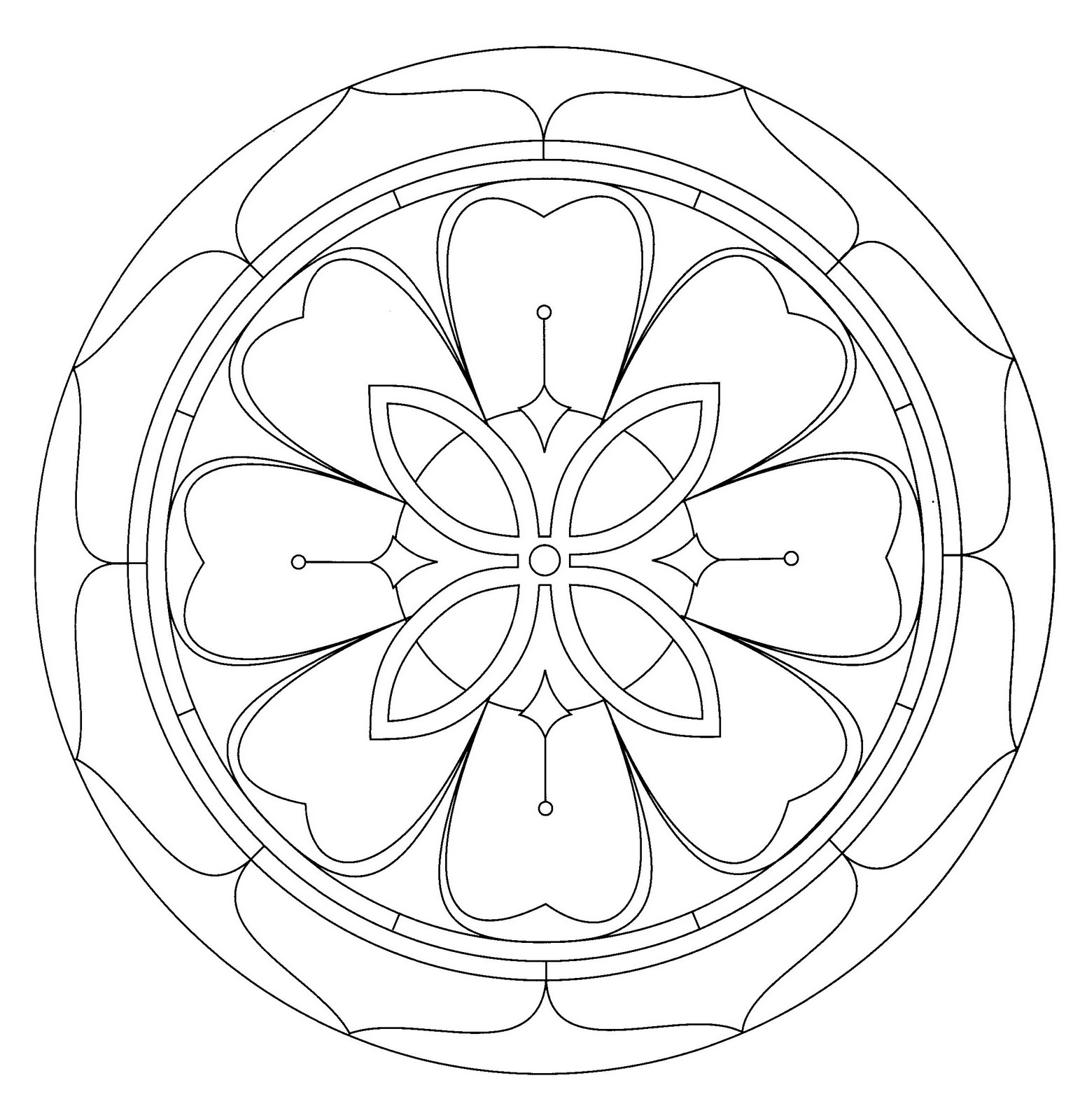 Mandala Coloring Pages  Free Printable Pictures Coloring Pages For Kids
