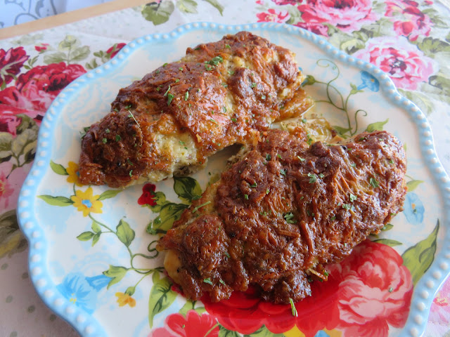 Parmesan Crusted Chicken for Two