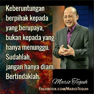 Gambar kata bijak mario teguh bertindaklah buat dp bbm