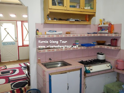 dapur Homestay Batu Kelir Dieng