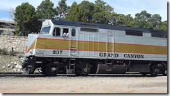 The train that runs from Williams, AZ