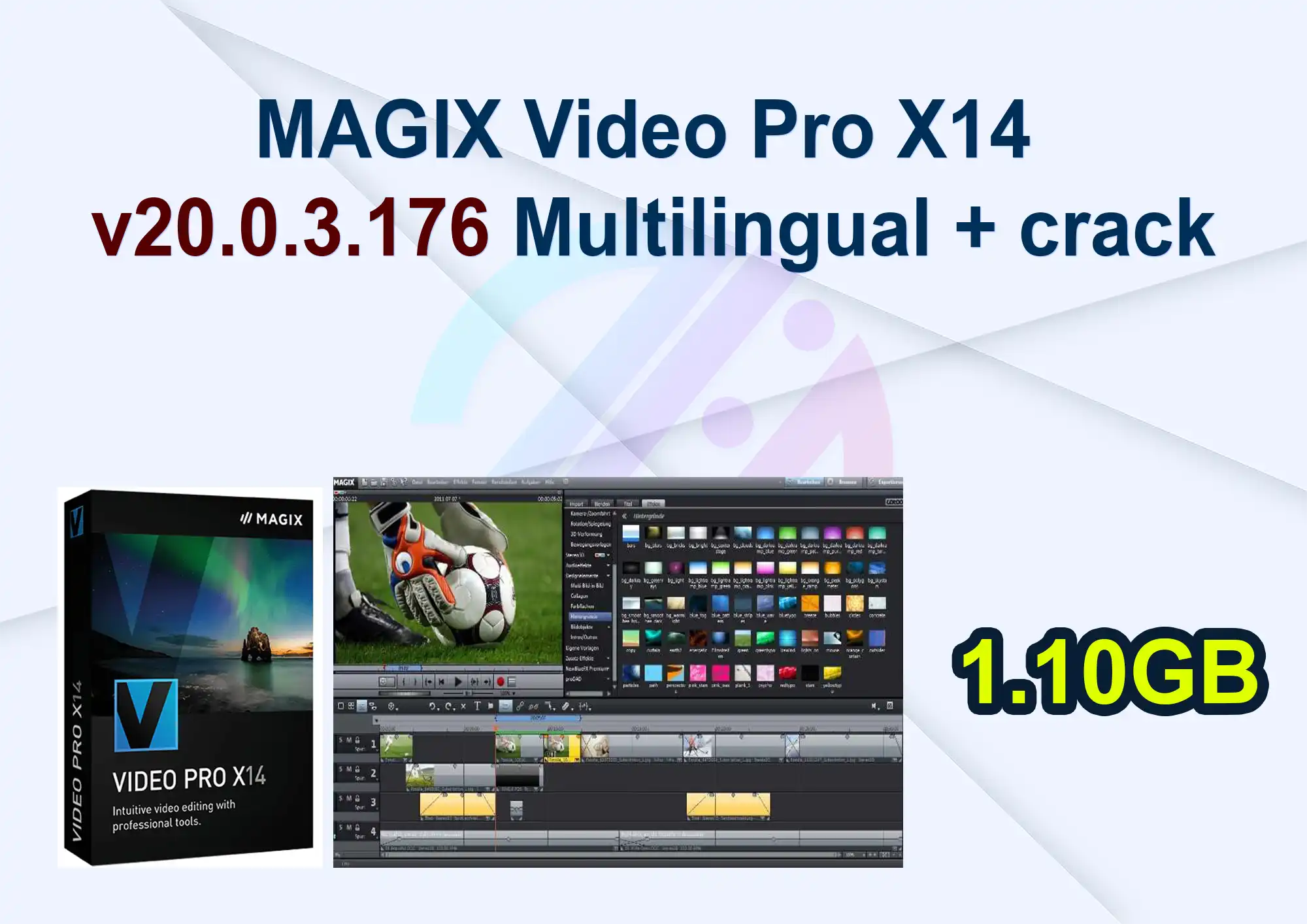 MAGIX Video Pro X14 v20.0.3.176 Multilingual + crack