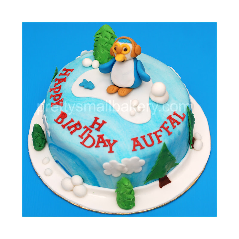 Kek birthday PORORO utk aufal, delivery to sekyen 7, shah 