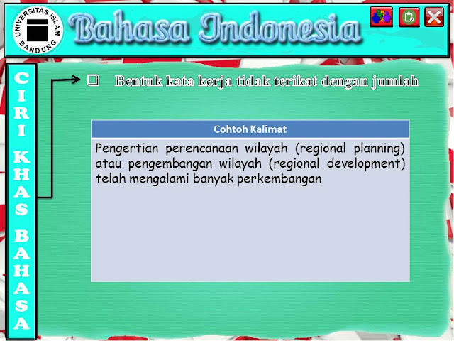 kata kerja tidak terikat dengan jumlah